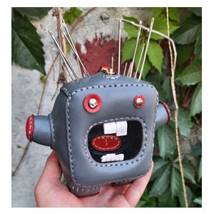 Выкройка игольница«Dolocut»/Pattern PDF leather toy or pincushion «Dolocut»