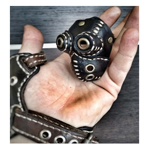 Выкройка брелока Steampunk Mask/Pattern PDF leather Keychain ring Steampunk Mask
