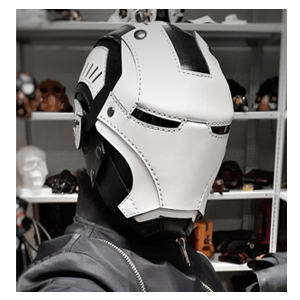 Выкройка маски «Железный Человек»/Pattern PDF leather Iron Man Helmet (V27)