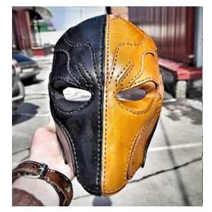 Выкройка «Deathstroke»/ Pattern PDF leather Deathstroke mask (V38)