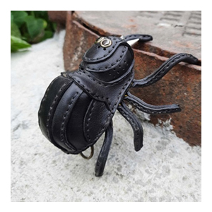 Выкройка брелока «Паук»/Pattern PDF leather Keychain «Spider»