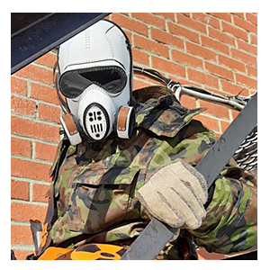Выкройка «Сталкер»/Pattern PDF leather STALKER Gas mask (V35)