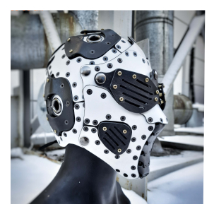 Выкройка PDF стимпанк/дизельпанк V28/Pattern PDF leather Steampunk/Dieselpunk mask V28