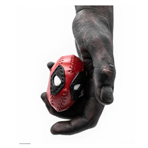 Выкройка брелока «Deadpool» /  Pattern PDF leather Keychain «Deadpool»