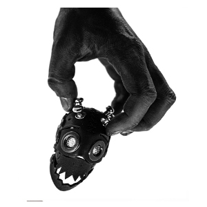 Выкройка брелока «Full face V1»/ Pattern PDF leather Keychain ring Steampunk «Mask Full Face V1»