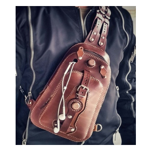 Выкройка Sling Bag/Pattern PDF leather Sling Bag